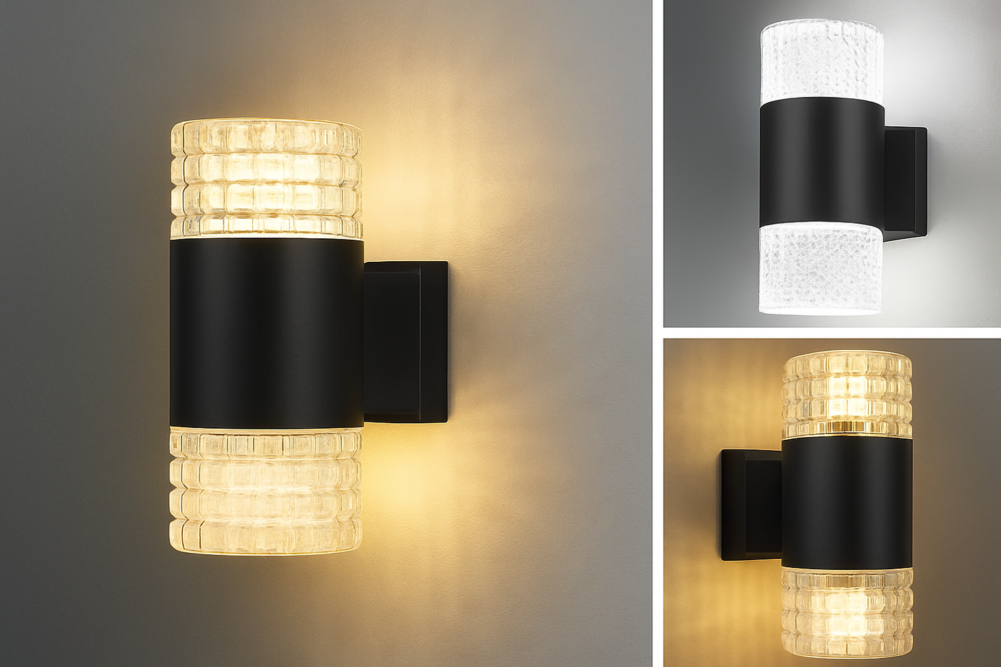 LED-Wandleuchten für Haus und Garten - Moderne Außenbeleuchtung mit E27 Fassung