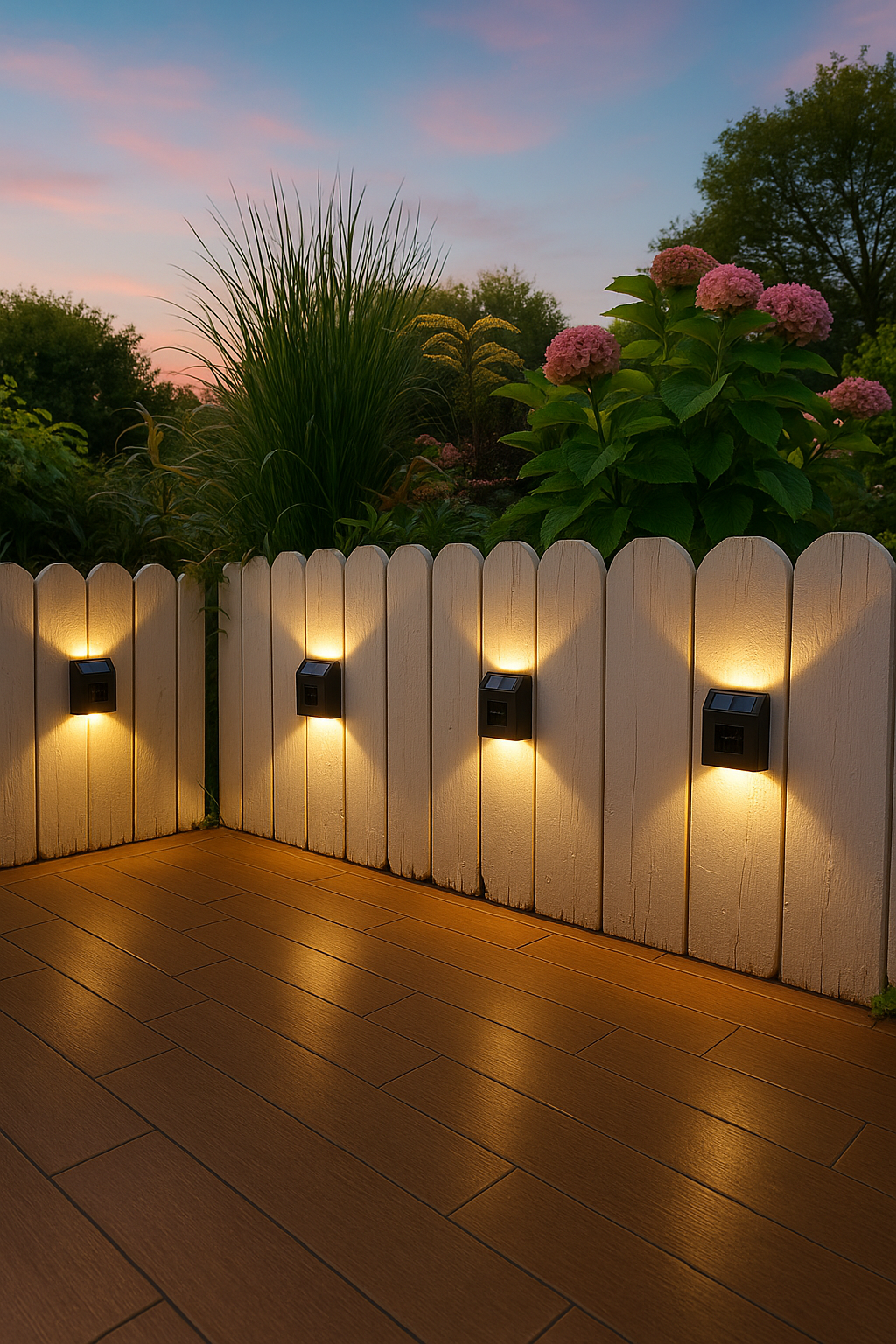 Solar LED Spotlights - Wasserdichte Wandleuchten für Haus und Garten