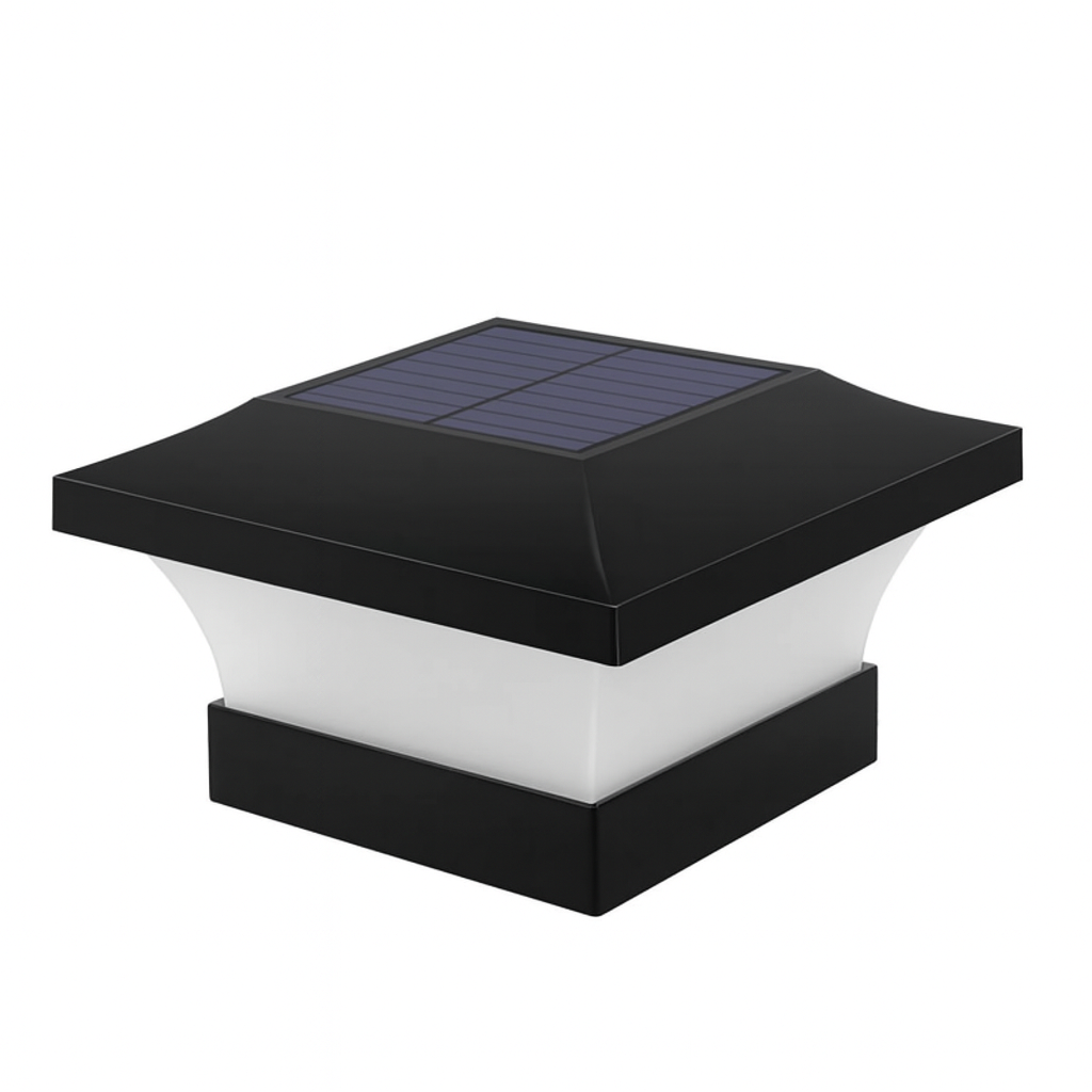 Solar Zaunleuchte IP65 Wasserdicht - LED Außenbeleuchtung für Garten und Terrasse