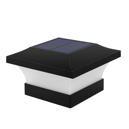 Solar Zaunleuchte IP65 Wasserdicht - LED Außenbeleuchtung für Garten und Terrasse
