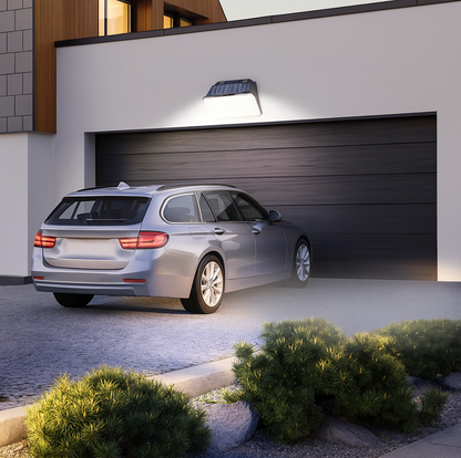 Solar LED Wandleuchte 148 LEDs mit Bewegungsmelder - IP65 Wasserdicht Außenbeleuchtung