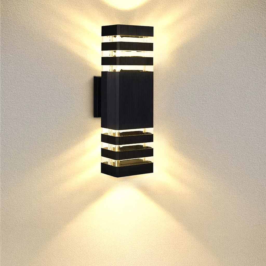 LED-Wandleuchten für Haus und Garten - Moderne Außenbeleuchtung mit E27 Fassung