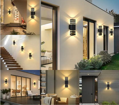 LED-Wandleuchten für Haus und Garten - Moderne Außenbeleuchtung mit E27 Fassung
