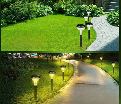 Solar Gartenleuchten LED - Wasserdichte Wegbeleuchtung für Garten und Landschaft