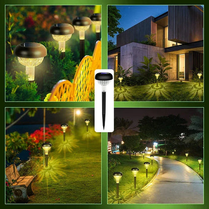 Solar Gartenleuchten LED - Wasserdichte Wegbeleuchtung für Garten und Landschaft