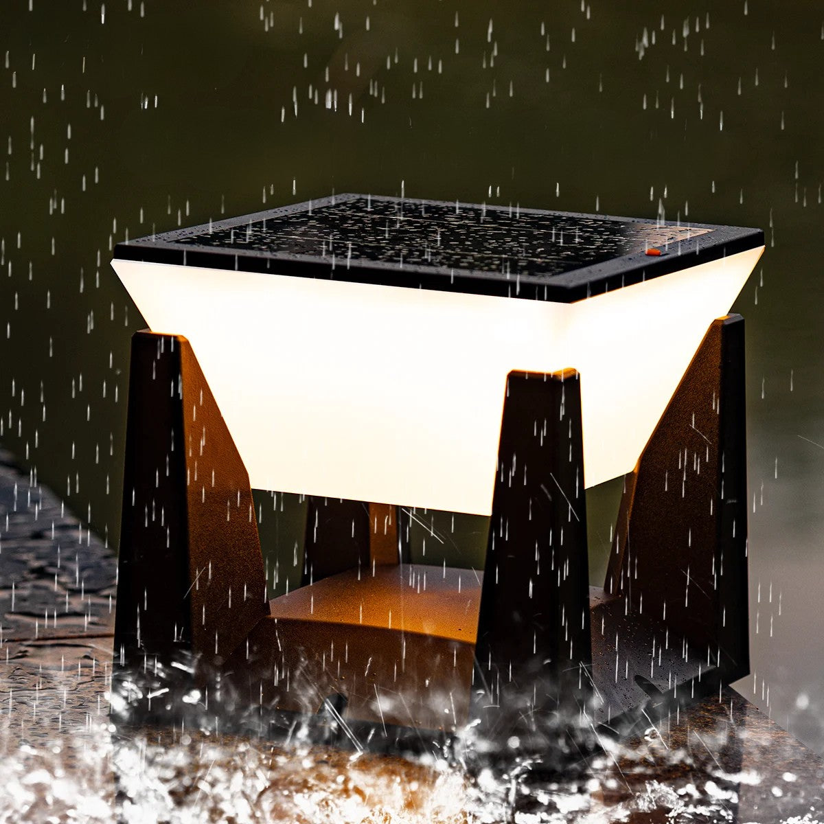 Solar LED Wegeleuchte 3-Farben - Wasserdicht IP65 Gartenlampe in 3 Größen