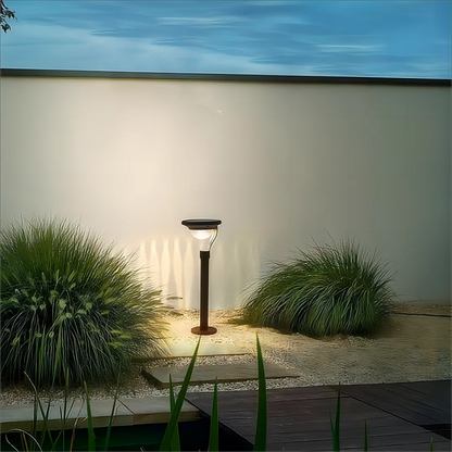 Solar Gartenleuchte superhell - LED Rasenbeleuchtung mit Warmweiß/Kaltweiß Schalter
