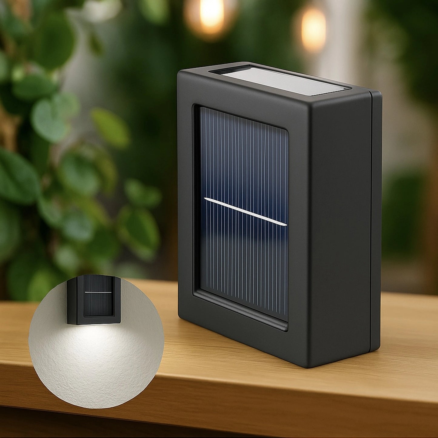 Solar LED Spotlights - Wasserdichte Wandleuchten für Haus und Garten